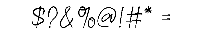Alisar Font OTHER CHARS