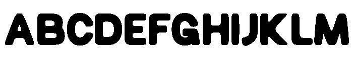 Aliskan Sans Regular Font UPPERCASE