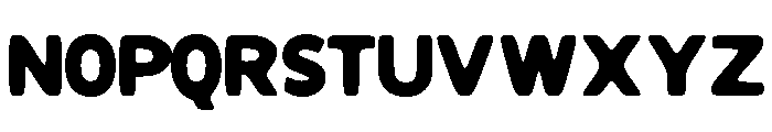 Aliskan Sans Regular Font UPPERCASE