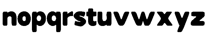 Aliskan Sans Regular Font LOWERCASE