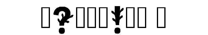 Alist Regular Font OTHER CHARS
