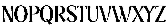 Alizah Regular Font UPPERCASE