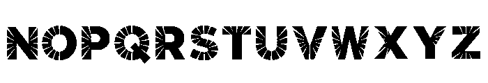 Alize Regular Font UPPERCASE