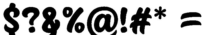 Alkonite Font OTHER CHARS