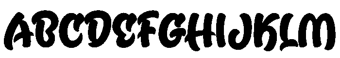 Alkonite Font UPPERCASE