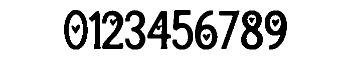 AllMyHeart Font OTHER CHARS