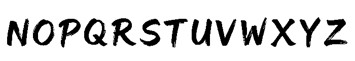 Allay Regular Font LOWERCASE