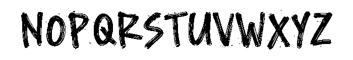 Alleystroke Font UPPERCASE