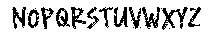 Alleystroke Font LOWERCASE