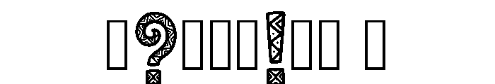 Allio Regular Font OTHER CHARS