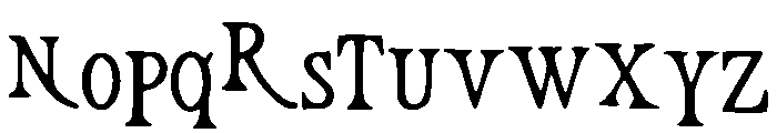 Allison Font LOWERCASE