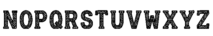 Allium Regular Font UPPERCASE