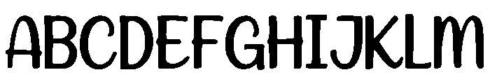 Allium Font UPPERCASE