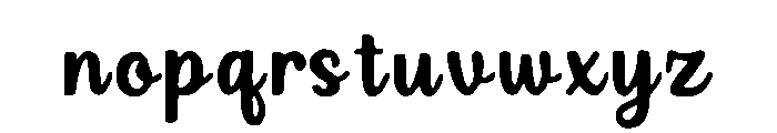 Allium Font LOWERCASE