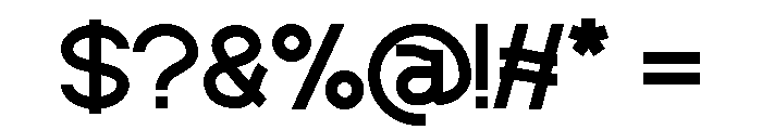 Allrhidge Font OTHER CHARS