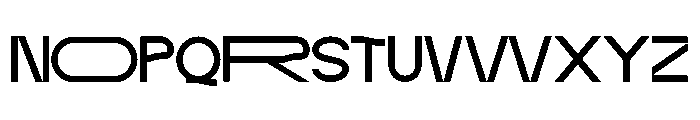 Allrhidge Font UPPERCASE