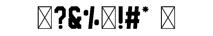 Allstar-Academy Font OTHER CHARS