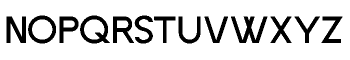 Allteco-Regular Font UPPERCASE