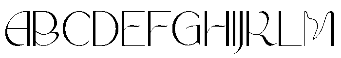 Allura Diamond Font UPPERCASE