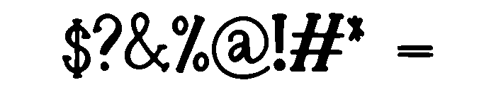 Allure Font OTHER CHARS