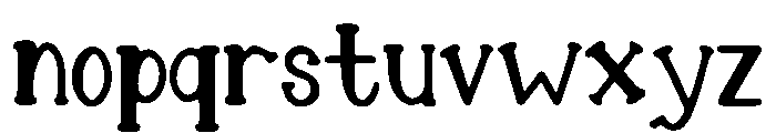 Allure Font LOWERCASE