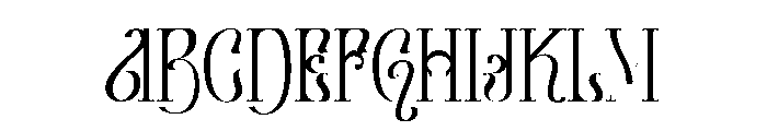 Allurey Font UPPERCASE