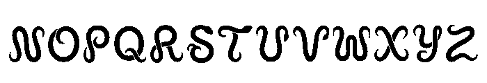 Allyn Regular Font UPPERCASE