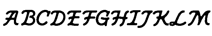 Alma Maison Inked Font UPPERCASE