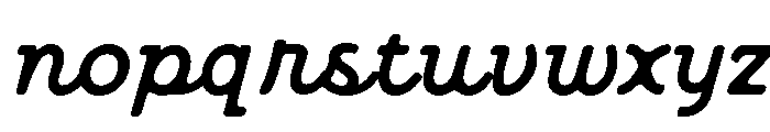 Alma Maison Inked Font LOWERCASE