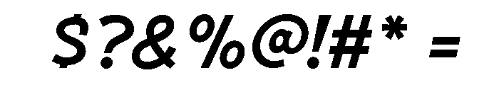 Alma Maison Regular Font OTHER CHARS