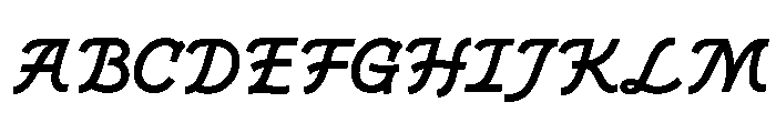 Alma Maison Regular Font UPPERCASE