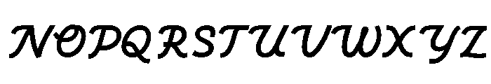 Alma Maison Regular Font UPPERCASE