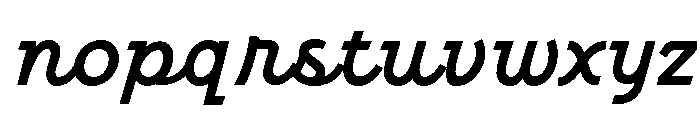 Alma Maison Regular Font LOWERCASE