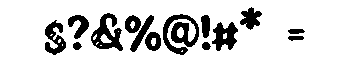 Alma Font OTHER CHARS