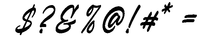 Almanta Regular Font OTHER CHARS