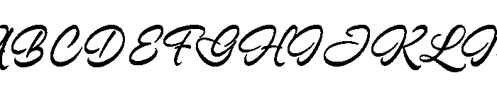 Almanta Regular Font UPPERCASE