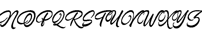 Almanta Regular Font UPPERCASE