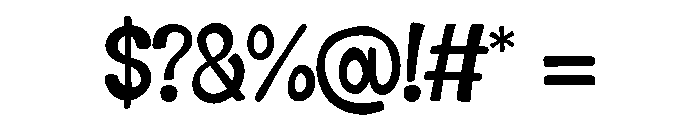 Almeira Milocka Font OTHER CHARS