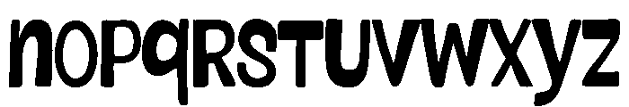 Almeira Milocka Font LOWERCASE