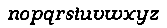 Almendra Font LOWERCASE