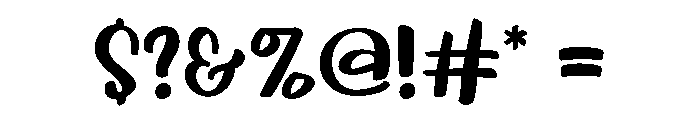 Almond Macaron Regular Font OTHER CHARS