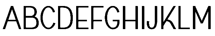 Almond Stocking Font UPPERCASE