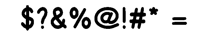 Almond Sugar Font OTHER CHARS