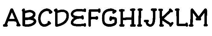 Almond Sugar Font UPPERCASE