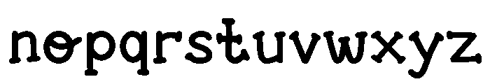 Almond Sugar Font LOWERCASE