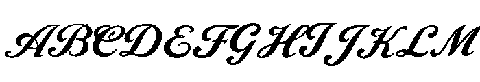 Almonday Font UPPERCASE