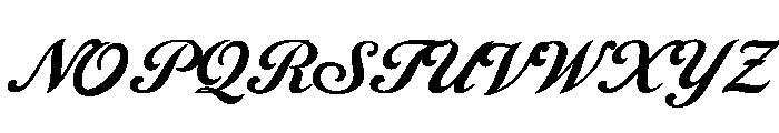 Almonday Font UPPERCASE