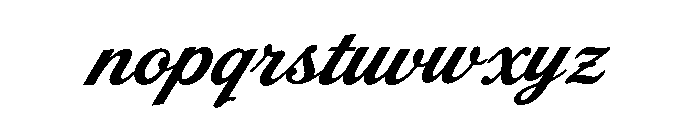 Almonday Font LOWERCASE
