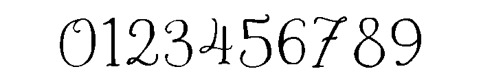 Almost Forty Regular Font OTHER CHARS