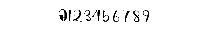 Alnight Healing Font OTHER CHARS